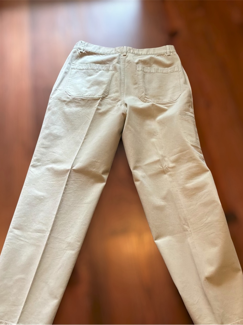 Geoffrey Beene Men's Tan Straight-Leg Chinos 34/32